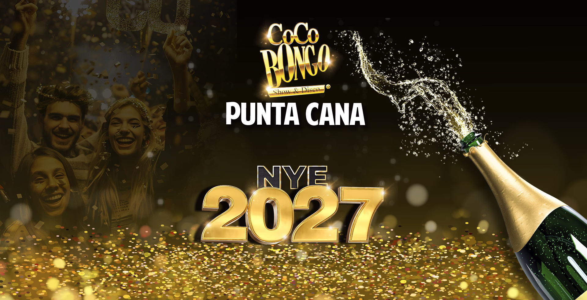 Coco Bongo New Year's Eve Punta Cana 2027